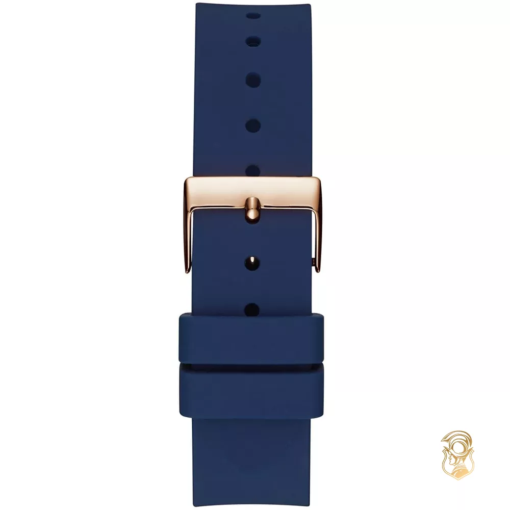 Guess Frontier Blue Silicone Watch 40mm