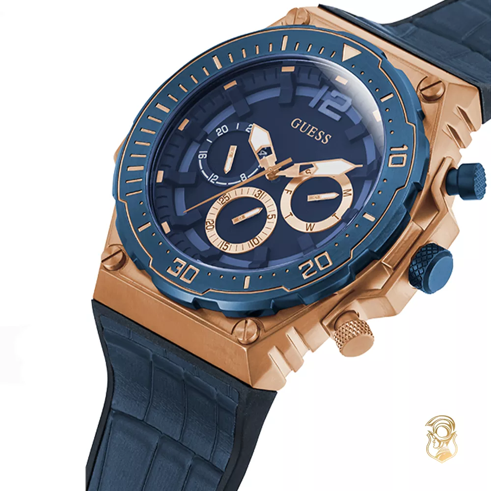 Guess Fusion Blue Tone Watch 48mm