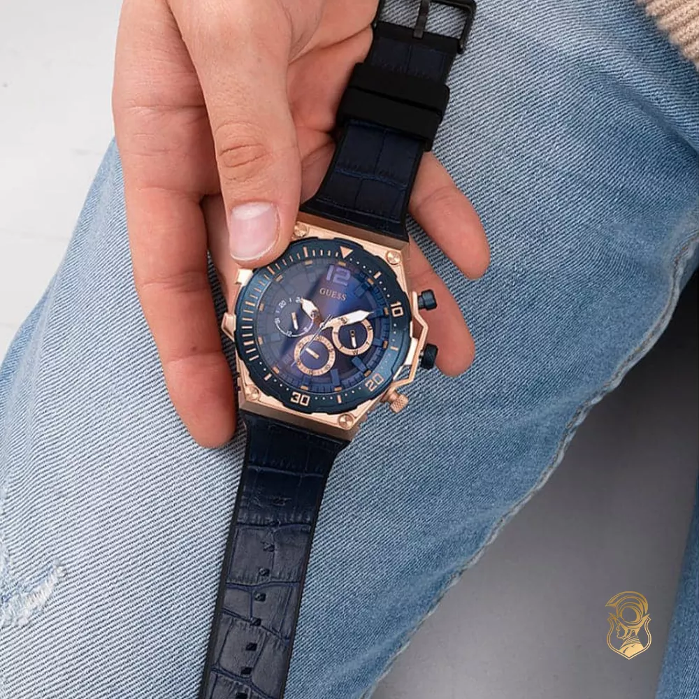 Guess Fusion Blue Tone Watch 48mm