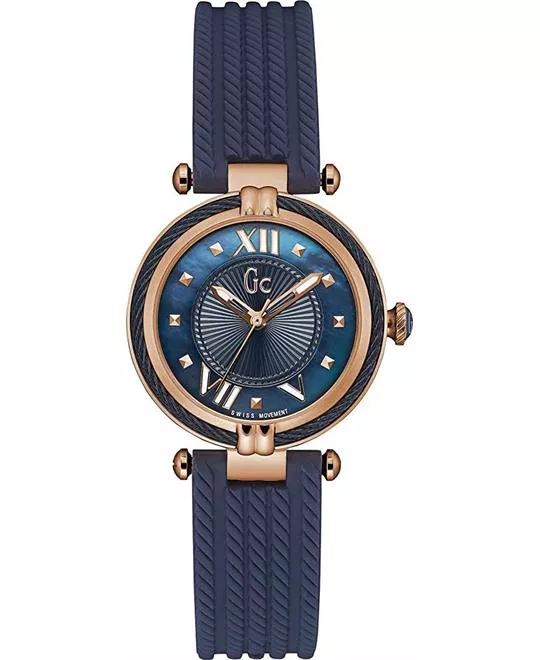 Guess Gc Blue Cable Timepiece Watch 32