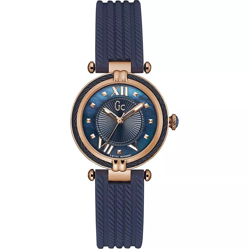 Guess Gc Blue Cable Timepiece Watch 32