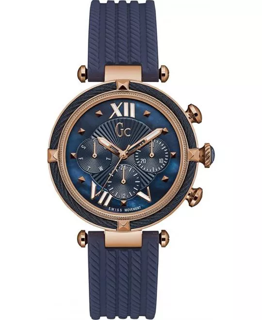 Guess GC Blue Multifunction Watch 38mm