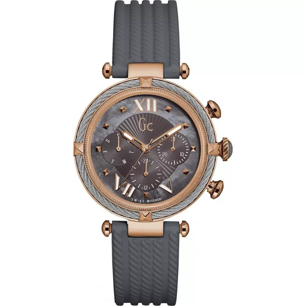 Guess Gc Cablechic Silicone Watch 38mm