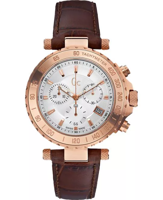 Guess GC Chronograph Rose Gold Watch 41mm