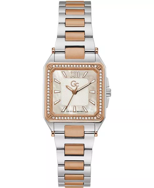 Guess Gc Couture Square Mid Size Leather 28mm