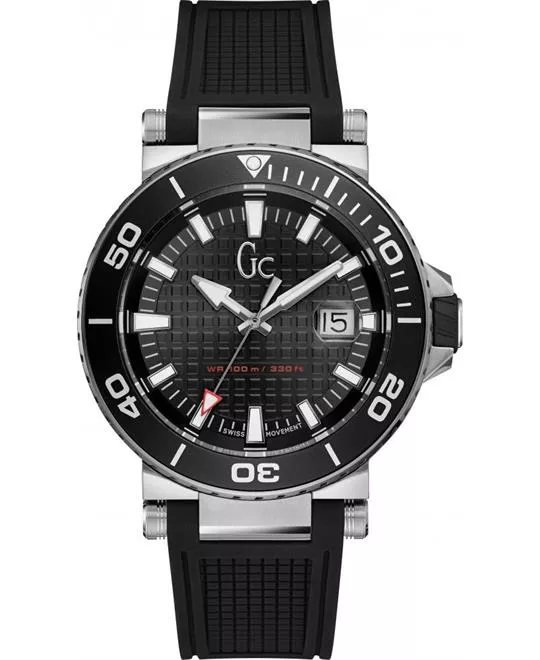 Guess Gc Divercode Silicone Watch 44mm