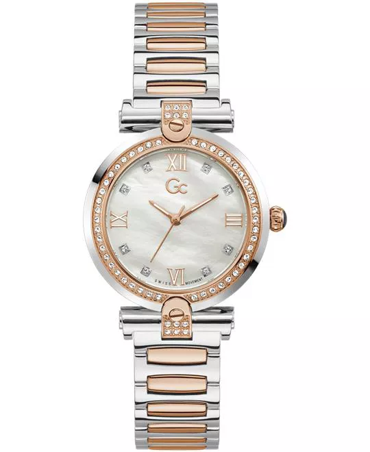 Guess Gc Fusion Lady Mid Size Metal 34mm