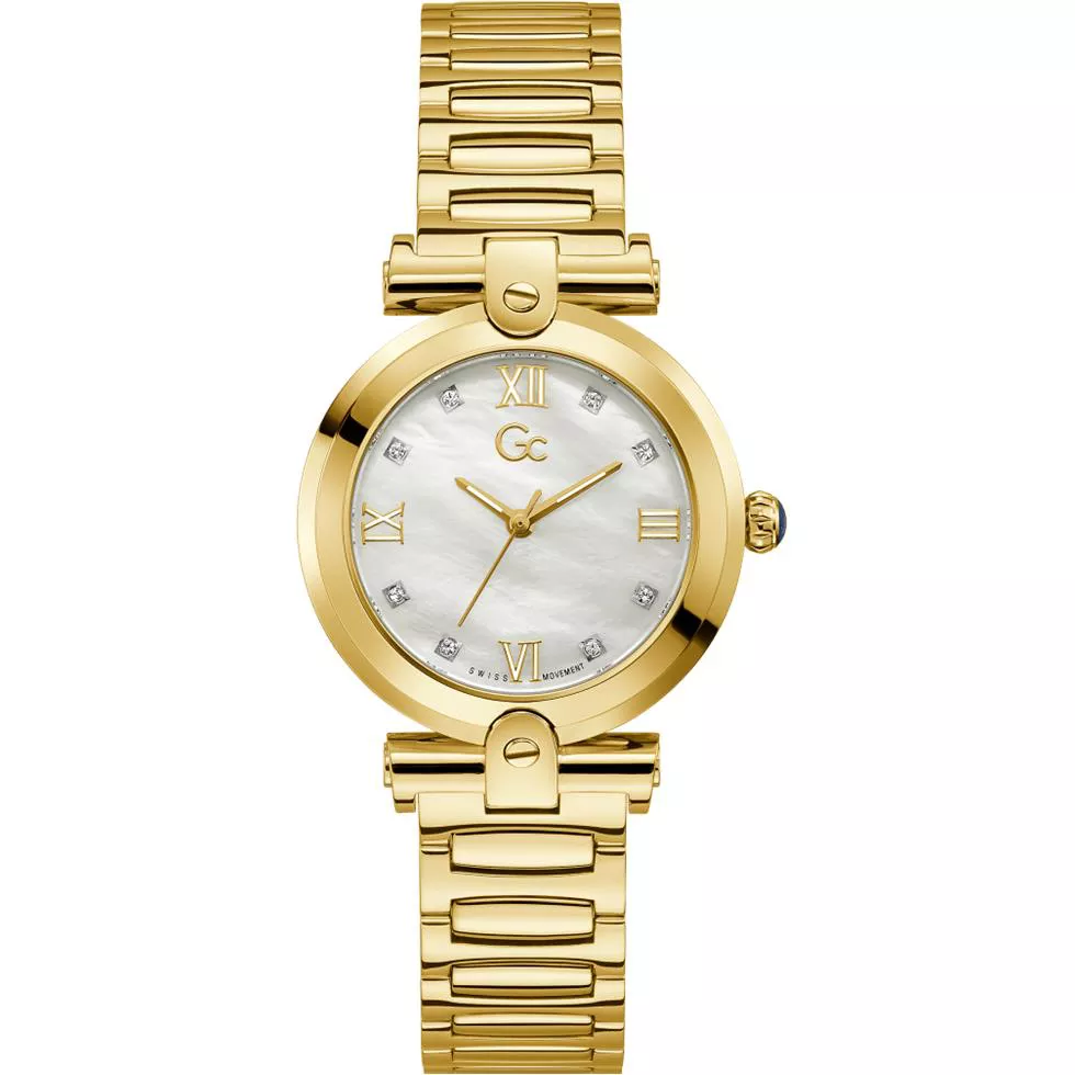 Guess Gc Fusion Lady Mid Size Metal 34mm