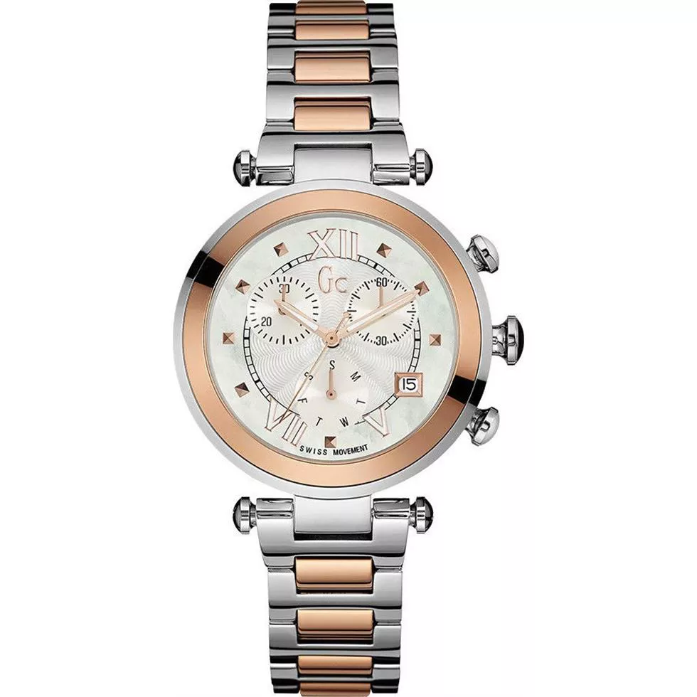 Guess Gc Lady Chic Chronograph Watch 37mm