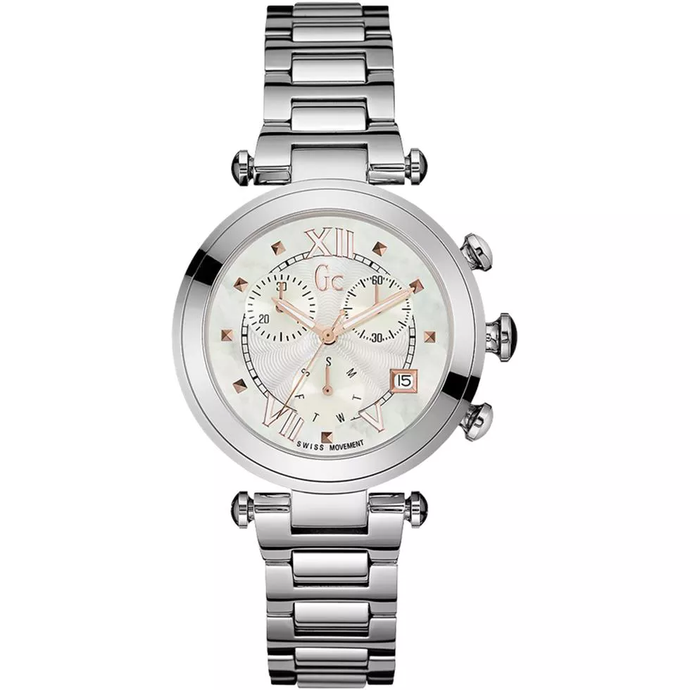 Guess Gc Lady Chic Chronograph Watch 37mm