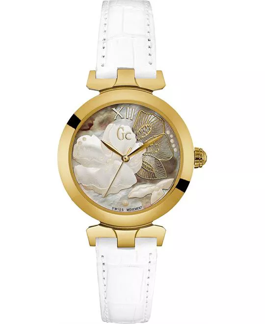 Guess GC Ladybelle Sport White Watch 34mm