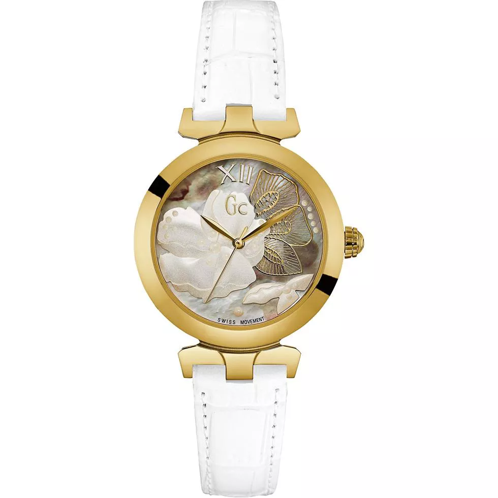 Guess GC Ladybelle Sport White Watch 34mm