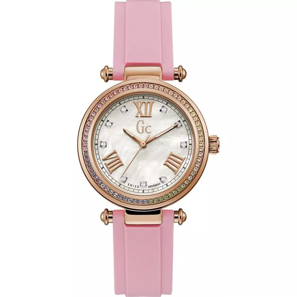 Guess Gc Pink Watch 36.5mm