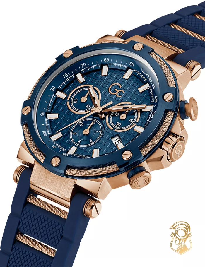 Guess Gc Urbancode Yachting Chrono Silicone 44mm