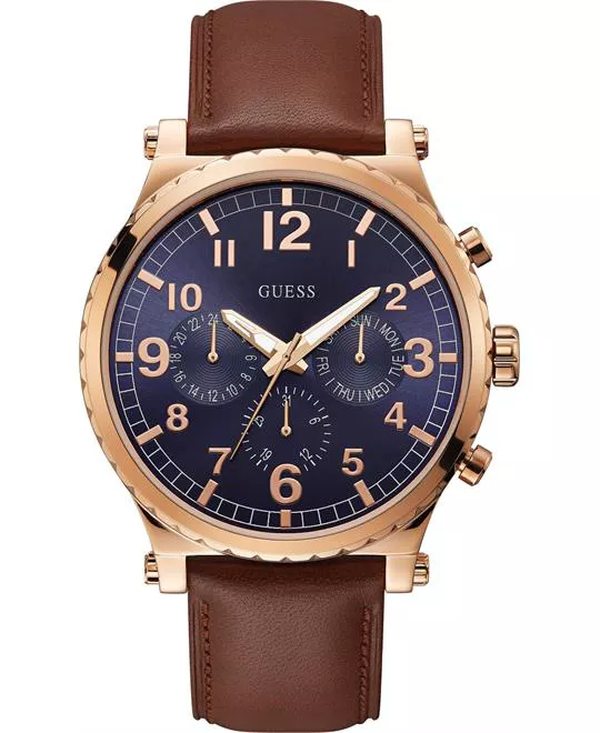 Guess Gents Brown Watch 46mm