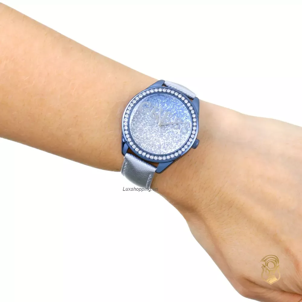 Guess Glitter Blue Tone Watch 36mm