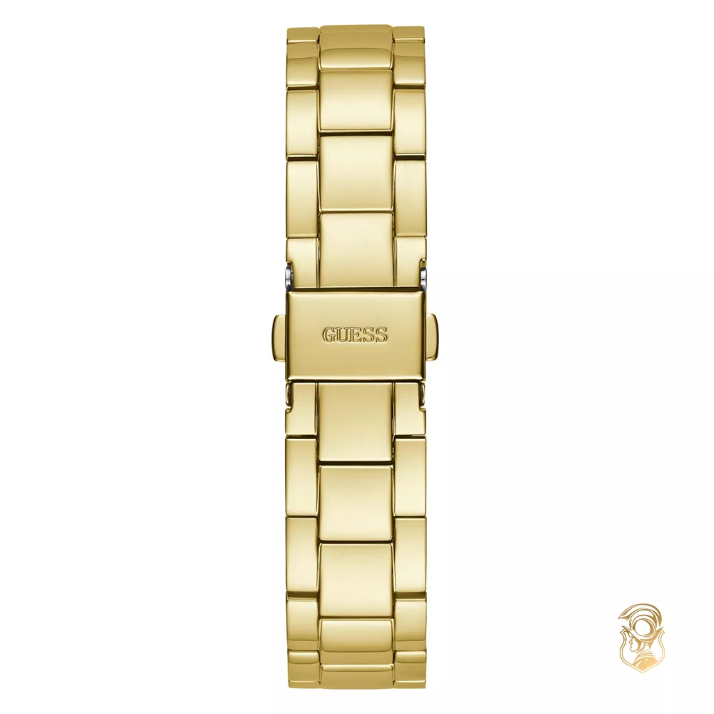 Guess Glitter Gold Tone Watch 36mm