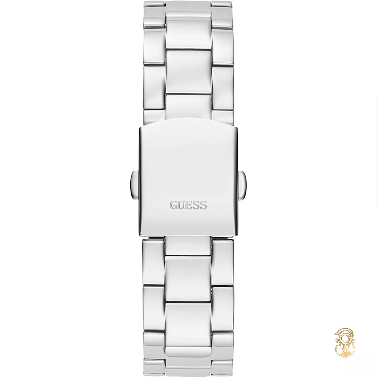 Guess Glitter Silver Tone Watch 38mm