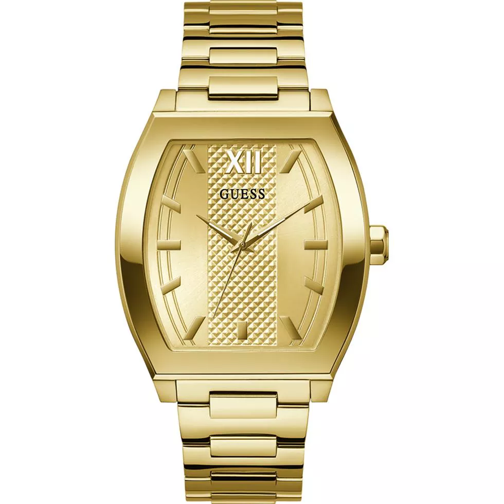 GUESS Gold Tone Analog Watch 42mm