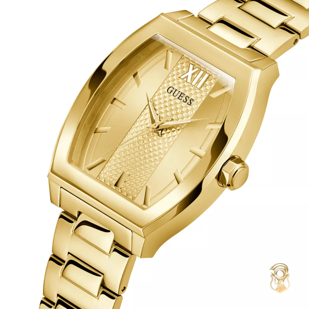 GUESS Gold Tone Analog Watch 42mm