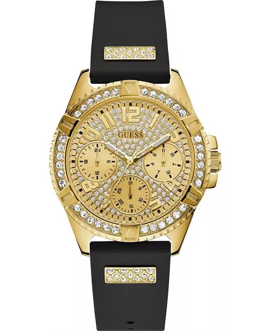 Guess Gold-Tone And Black Watch 40MM