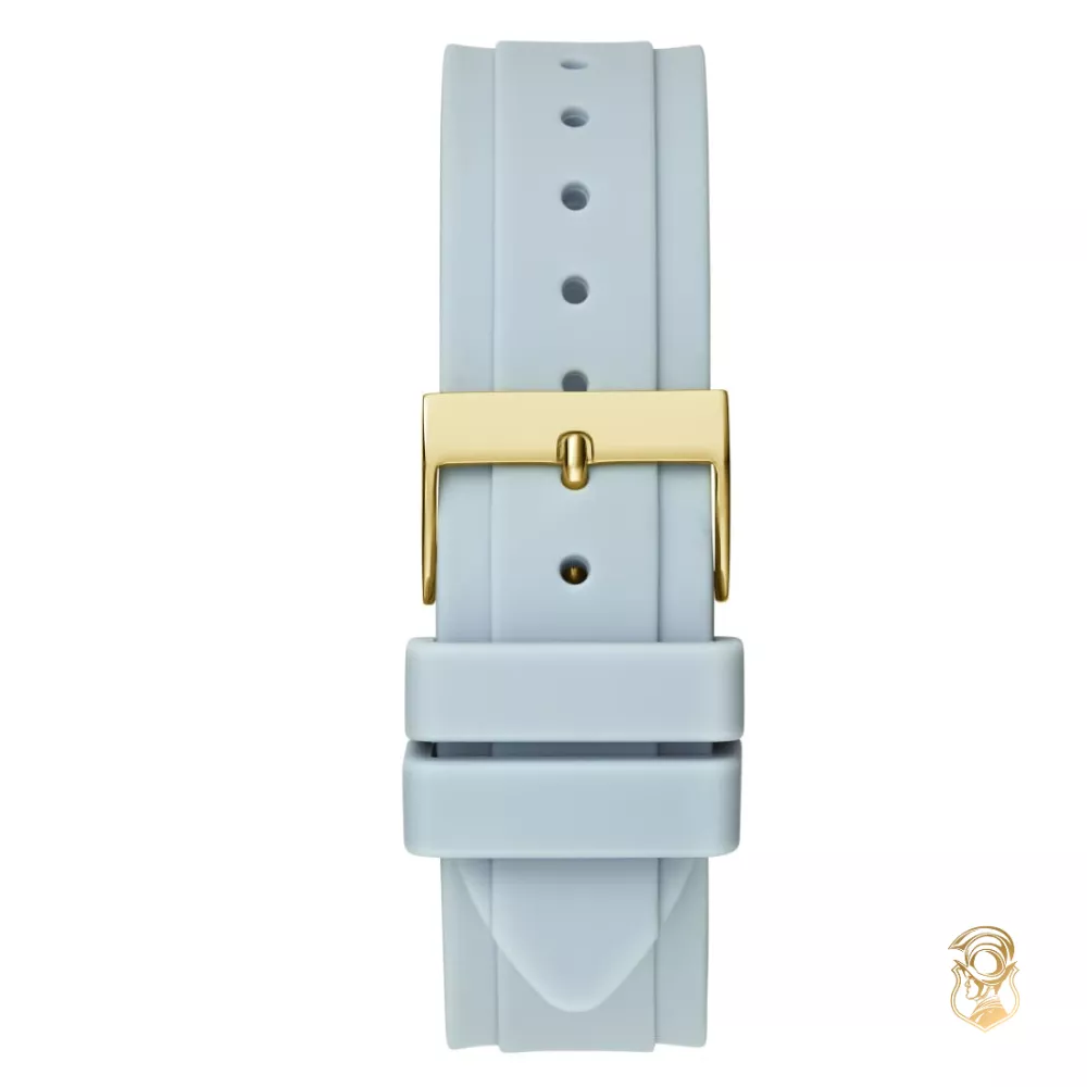 Guess Gold-Tone And White Watch 34mm