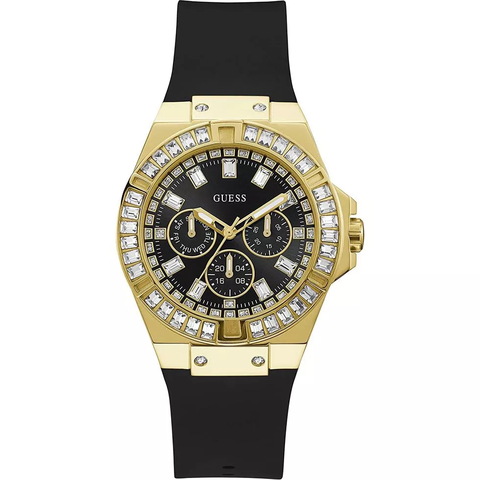 Guess Rigor Gold Tone Watches 39mm