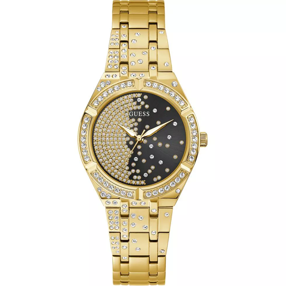 Guess Waterfall Gold Tone Watch 36mm