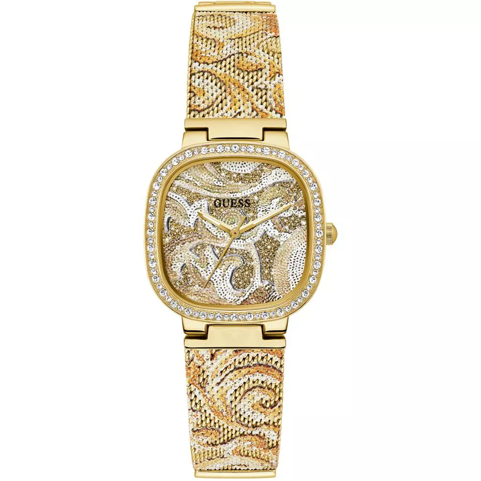 Guess Headline Gold Tone Watch 32mm