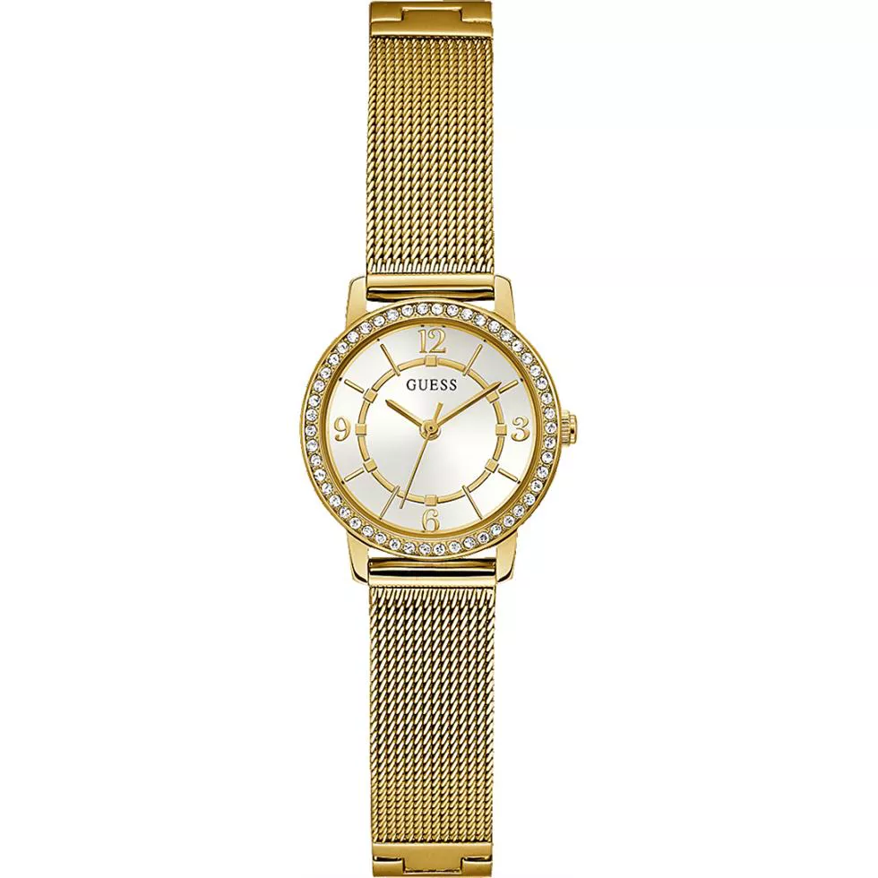 Guess Petite Gold Tone Watch 28mm 