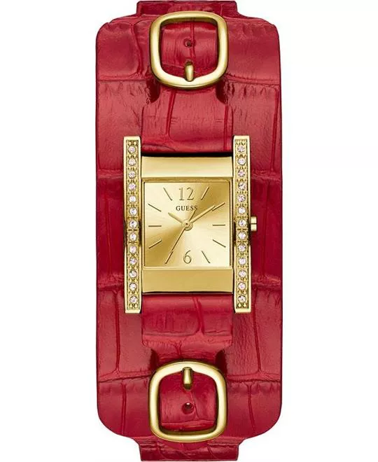 Guess Heartbreaker Cuff Red Watch 22mm