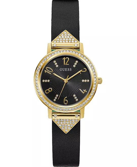 Guess Tri Luxe Black Tone Watch 32mm