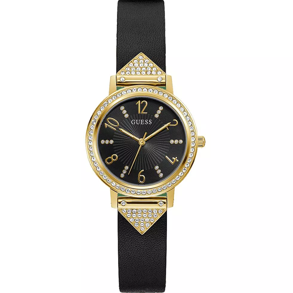 Guess Tri Luxe Black Tone Watch 32mm