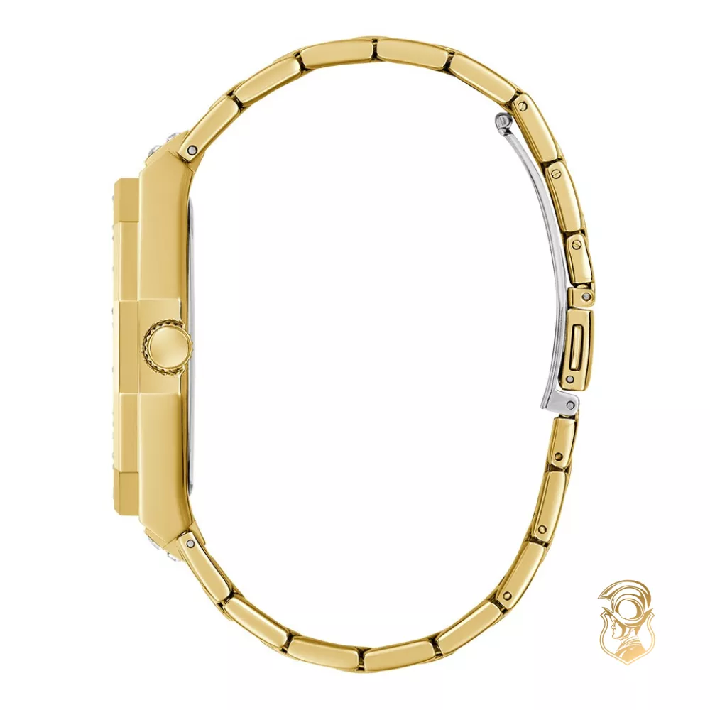 Guess Gold Tone Multi-function Watch 43mm