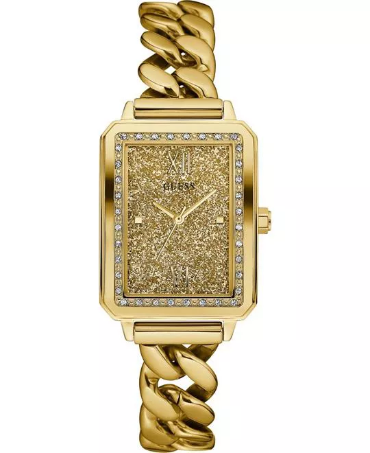 GUESS Trendy Chain Link Watch 28mm