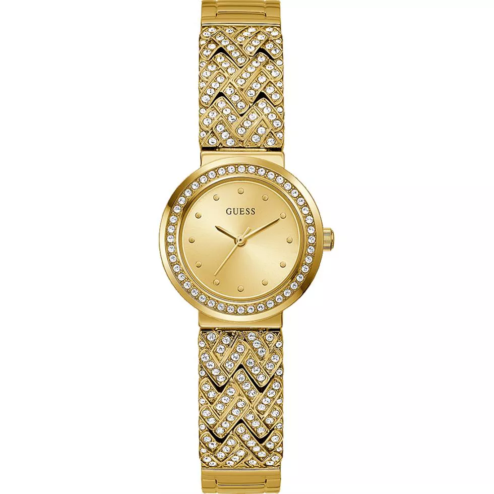 Guess Treasure Gold Tone Watch 28mm