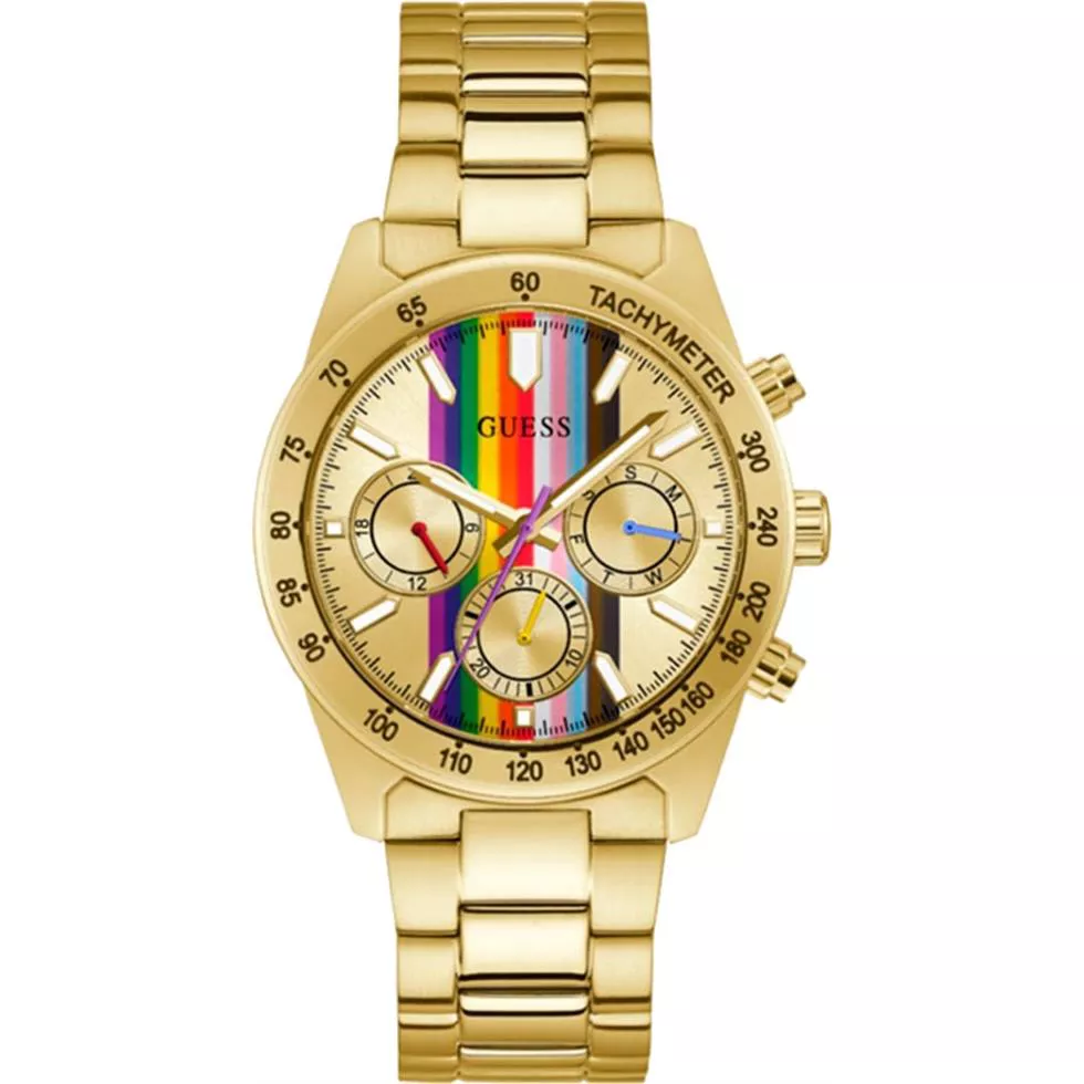Guess Gold-Tone Watch 42MM