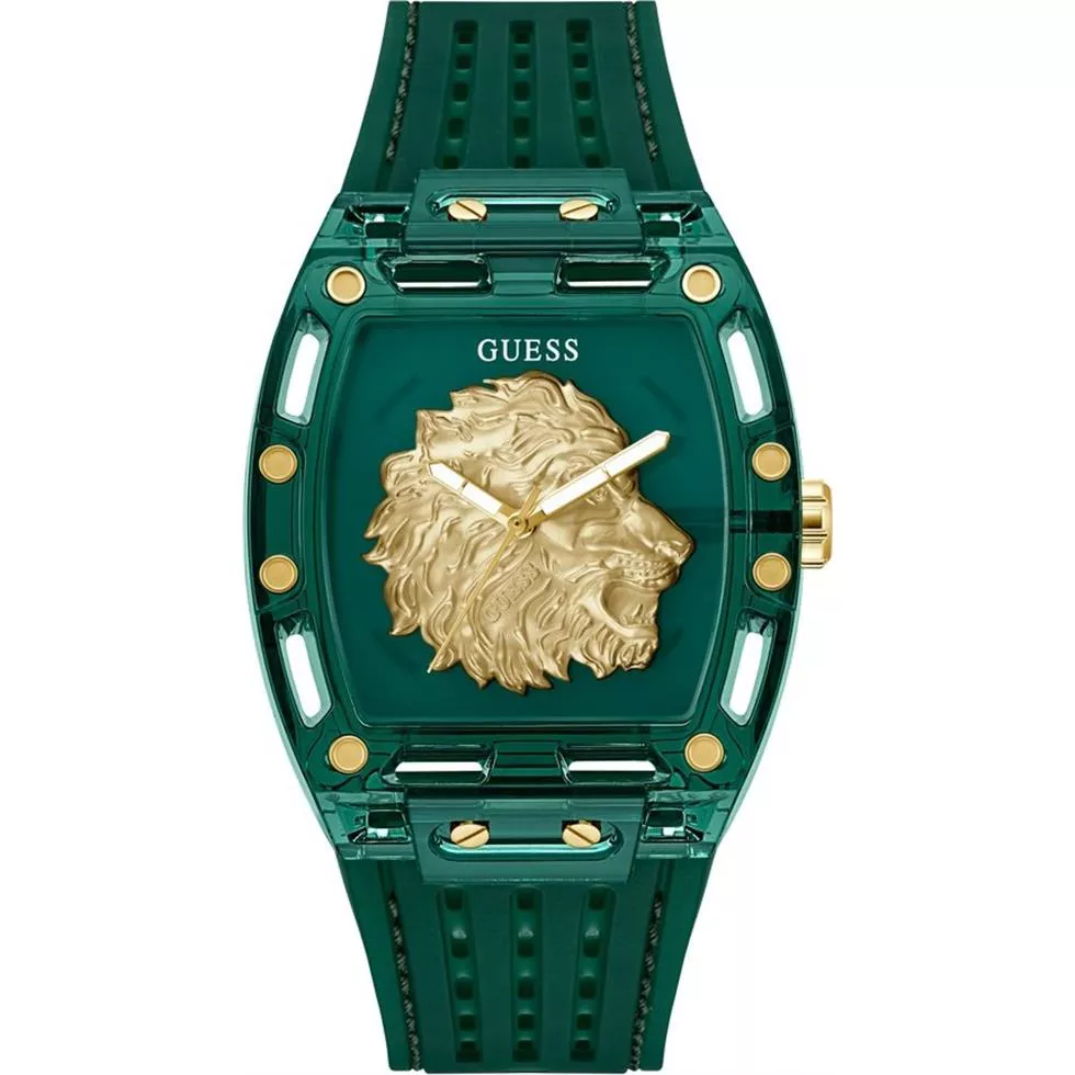 Guess Green Analog Watch 42mm