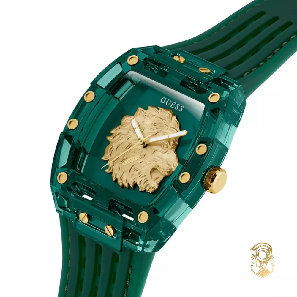 Guess Green Analog Watch 42mm