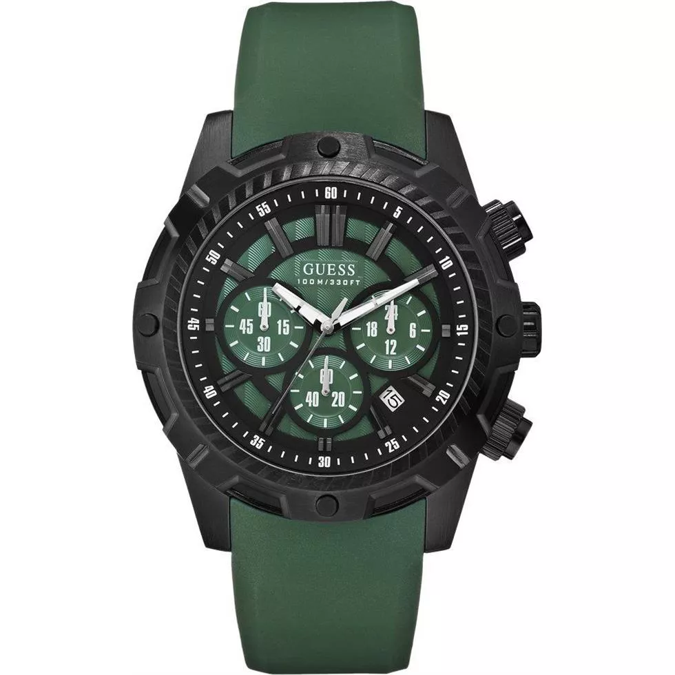 Guess Hardware Chronograph Mens Watch 45mm
