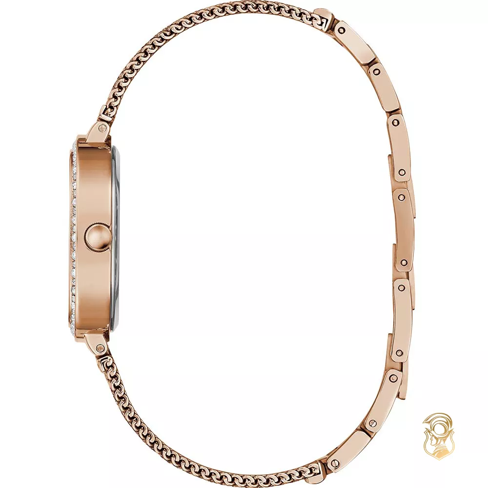 Guess Headline Rose Gold Tone Watch 32mm