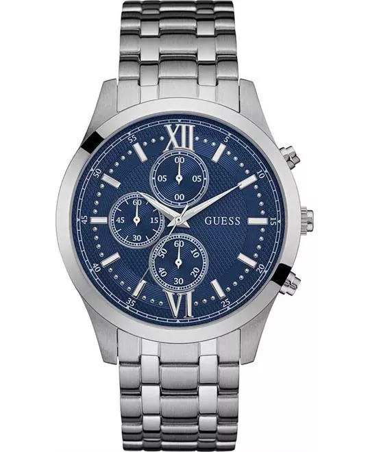 GUESS Hudson Quartz Blue Dial Watch 44mm