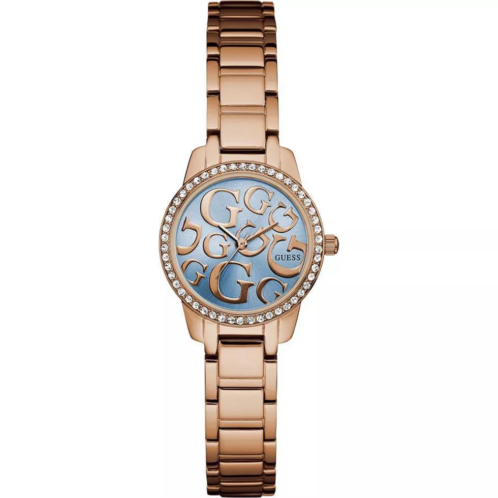 GUESS Iconic G Rose Gold-Tone Watch 27mm