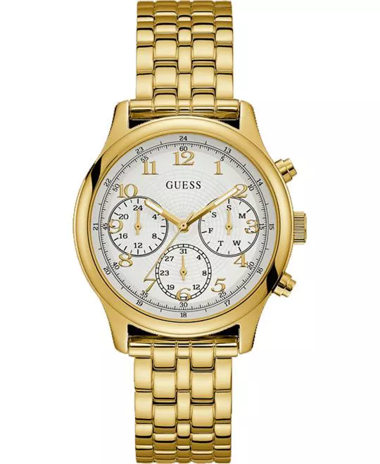 GUESS Iconic Gold-Tone Bracelet Watch 40mm 