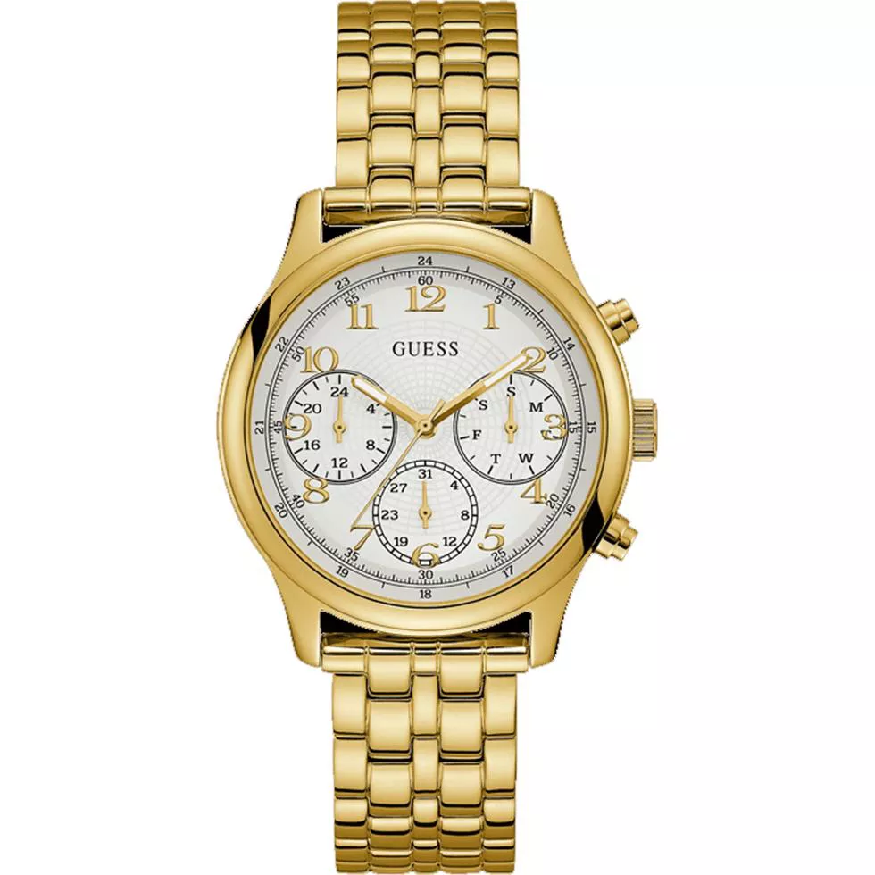GUESS Iconic Gold-Tone Bracelet Watch 40mm 
