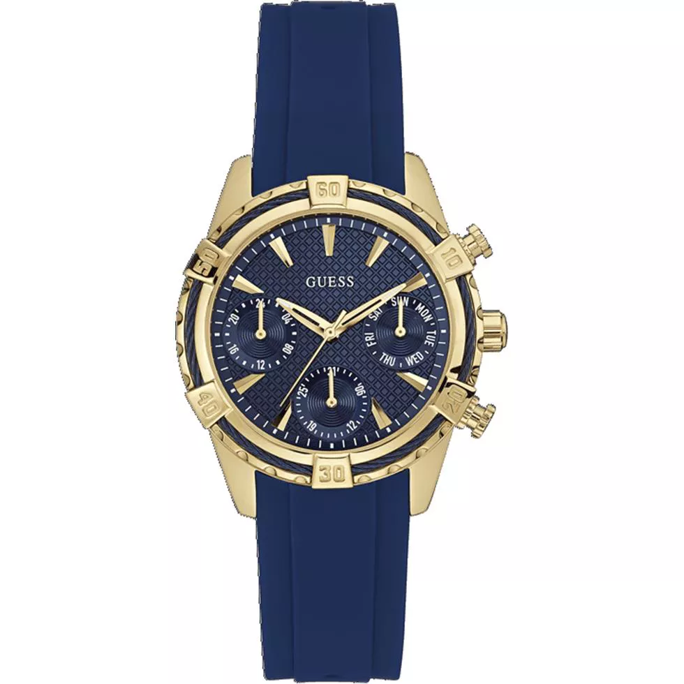 GUESS Iconic Indigo Multi-Function Watch 35mm