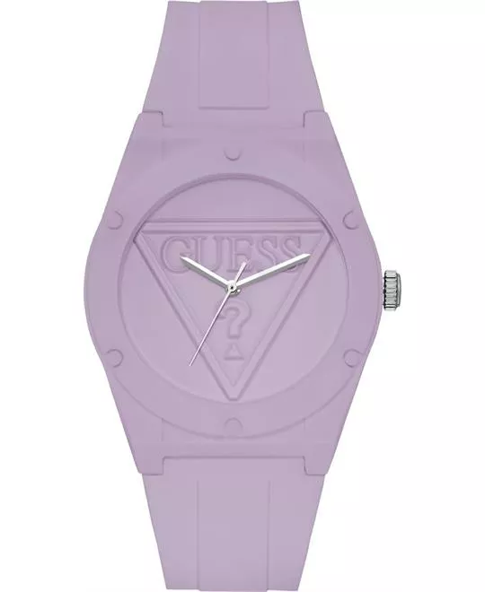 GUESS ICONIC LAVENDER SPORT WATCH 42MM