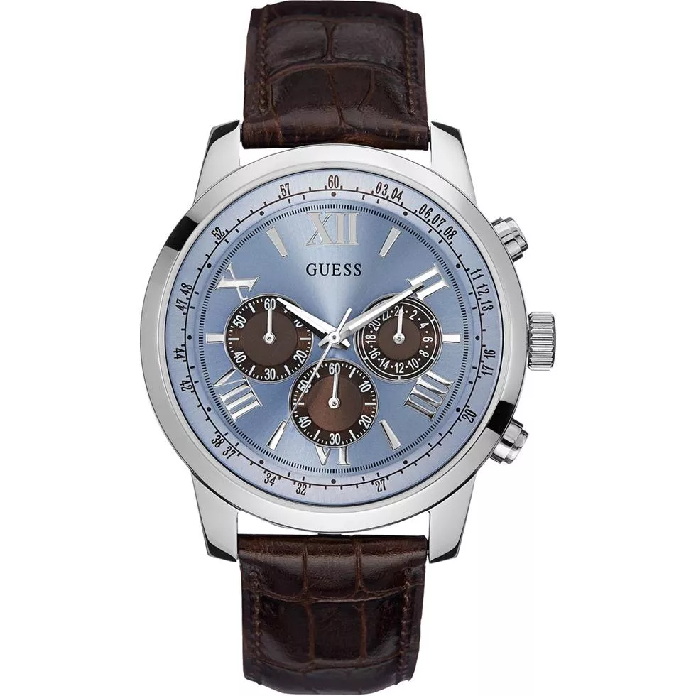 GUESS Iconic Men's Classic Stainless Steel 45mm