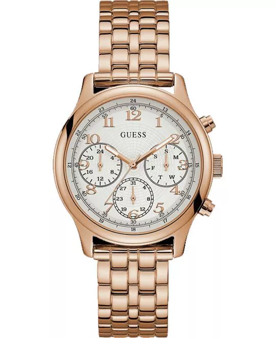 GUESS Iconic Rose Gold Bracelet Watch 40mm