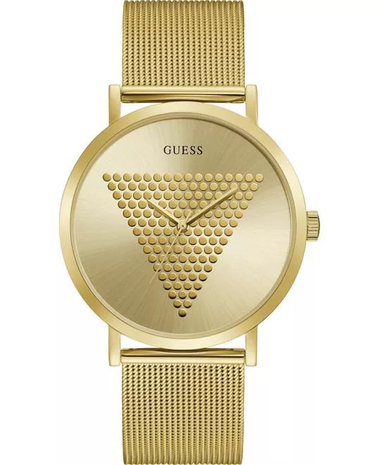 Guess Iconic Gold Tone Watch 44mm